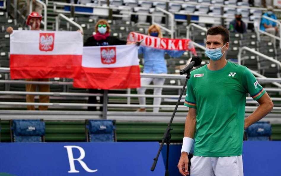 Hubert Hurkacz w finale w Delray Beach