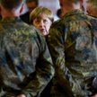 Kanclerz Angela Merkel w Leer, gdzie mieści się dowództwo oddziału medycznego sił szybkiego reagowan
