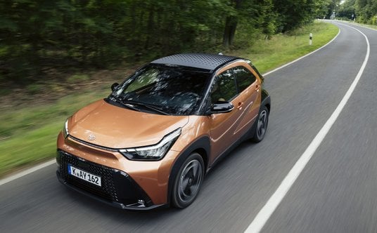 Hybrydowa Toyota Aygo X