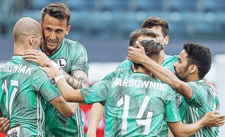 Ekstraklasa: Arka patrzyła jak Legia ładnie gra