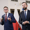 Szymon Hołownia i Władysław Kosiniak-Kamysz