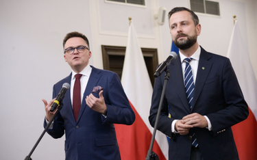 Szymon Hołownia i Władysław Kosiniak-Kamysz