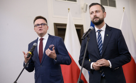 Szymon Hołownia i Władysław Kosiniak-Kamysz