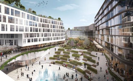 Centralna Park - tak mogłyby wyglądać okolice Dworca Centralnego w Warszawie