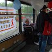 Kampania zachęcająca do profilaktyki AIDS