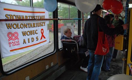 Kampania zachęcająca do profilaktyki AIDS