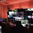 Czy Biełsat (na zdjęciu studio tej stacji) będzie dzielił się czasem antenowym z innymi redakcjami: 