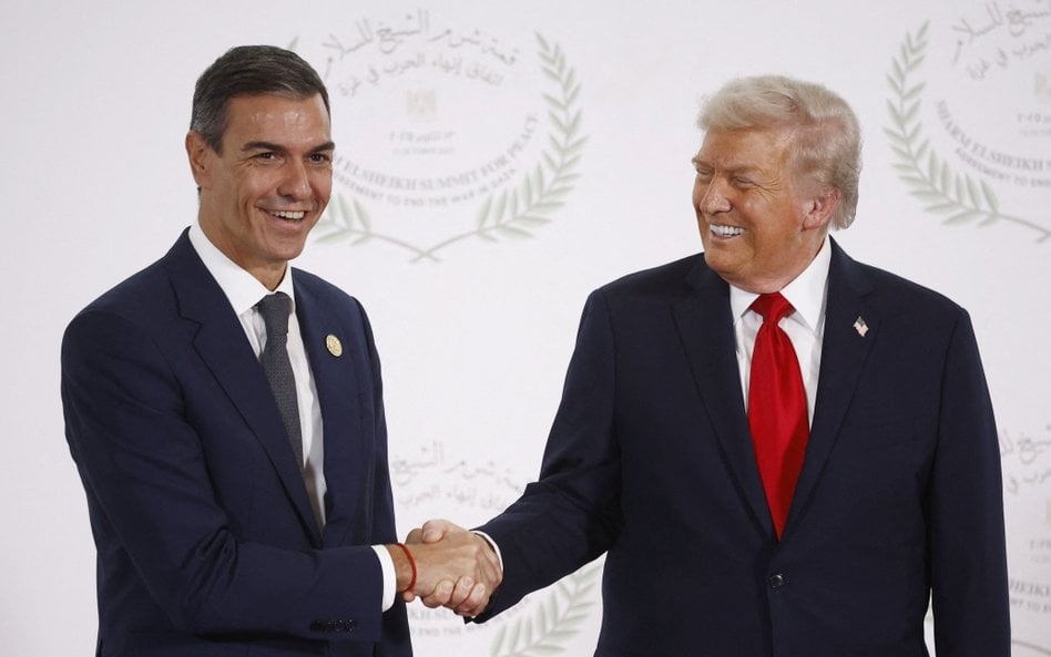 Pedro Sánchez i Donald Trump