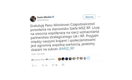 Litwa i Ukraina chcą wzmacniać partnerstwo strategiczne z Polską