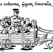 Komentarz rysunkowy. Z figurą Generała do Rzymu