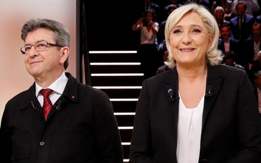 Pierwszą debatę telewizyjną, którą oglądało 10 mln Francuzów, wygrał Jean-Luc Mélenchon. To był pocz