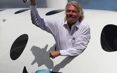 Richard Branson sam przetestuje swój pasażerski pojazd w pierwszym locie Virgin Galactic. Fot. Chris