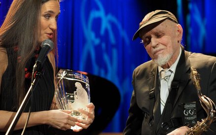 Jan Ptaszyn Wróblewski i Dorota Miśkiewicz