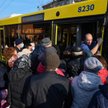 Transport w Kijowie od poniedziałku tylko dla uprzywilejowanych. Zdjęcie zostało wykonane, gdy metro