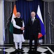 Prezydent Rosji Władimir Putin i premier Indii Narendra Modi na marginesie szczytu Szanghajskiej Org