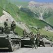 Wojna separatystów z Abchazji i Osetii Południowej z Gruzją była na rękę Moskwie. Na zdjęciu: wojsko