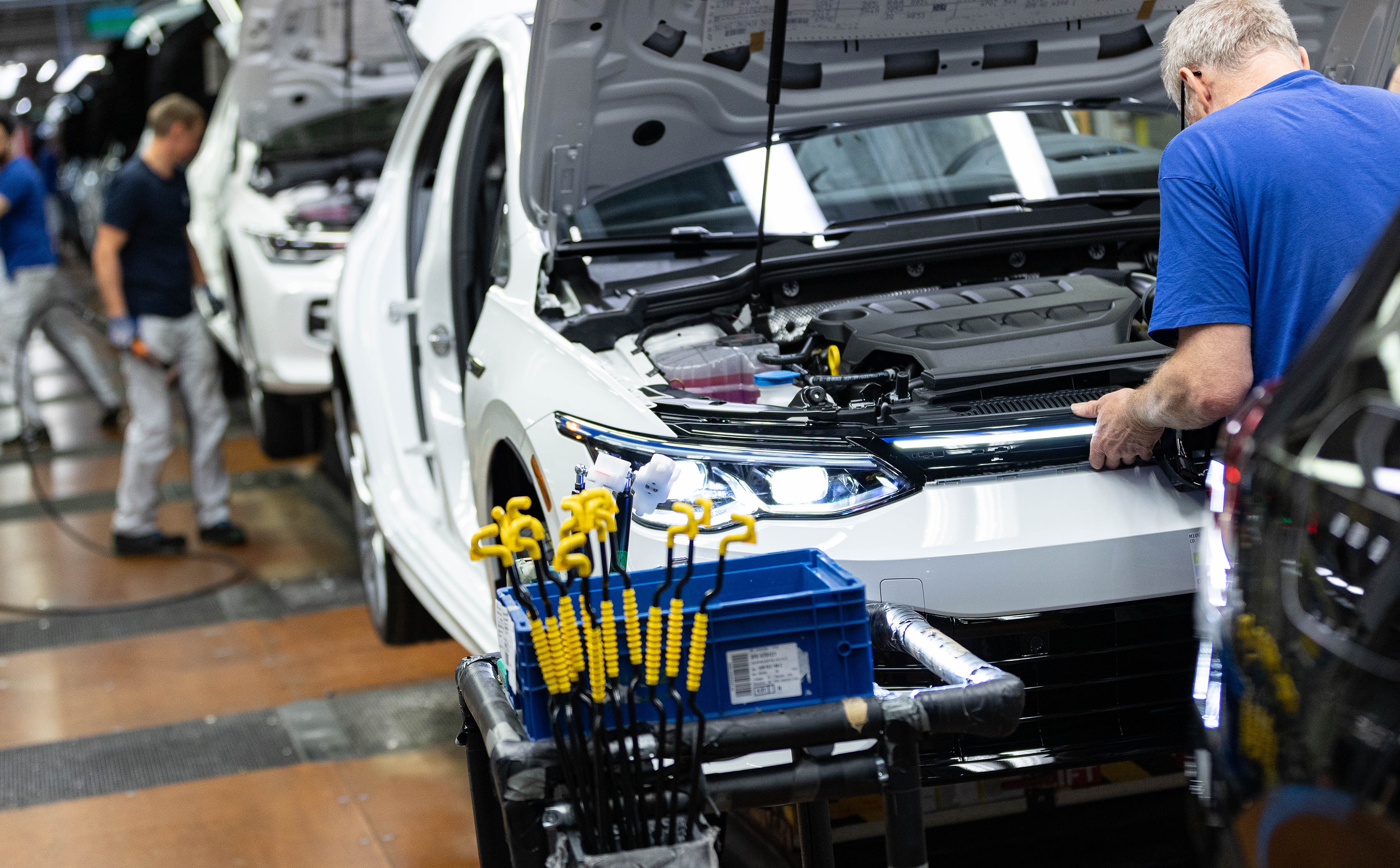 Przemysł motoryzacyjny pomógł niemieckiej produkcji w maju