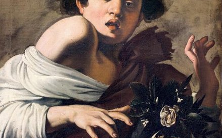 „Chłopiec ugryziony przez jaszczurkę”, 1597 r.