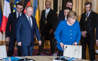 Berlin jest po stronie Kijowa, ale nie chce konfrontacji z Moskwą