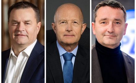 Za sterami PZU stało w 2025 r. aż trzech prezesów, od lewej: Bogdan Benczak, Andrzej Klesyk i Artur 