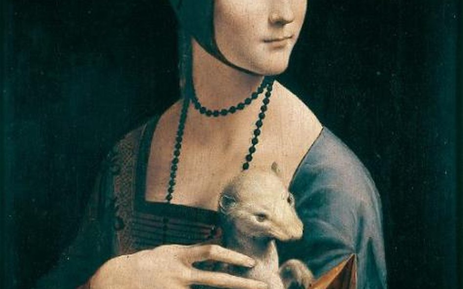 Leonardo da Vinci, Dama z gronostajem, ok. 1490