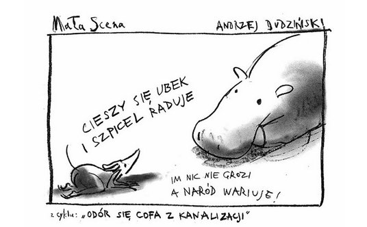 Hipol, bohater rysunków Andrzeja Dudzińskiego, tworzonych przez niego w latach 2004-2006