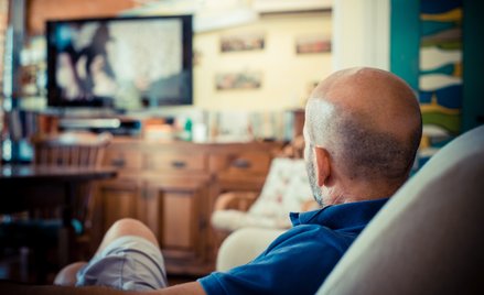 Zmiany w mózgu związane z oglądaniem TV najbardziej były widoczne u mężczyzn