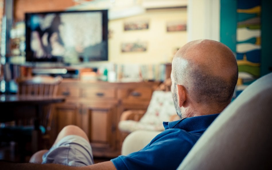Zmiany w mózgu związane z oglądaniem TV najbardziej były widoczne u mężczyzn