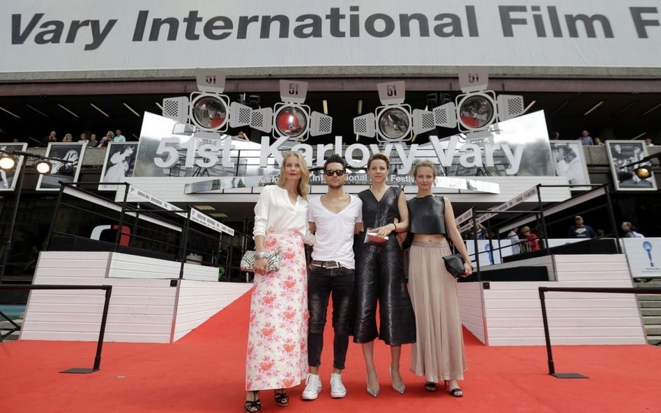 Magdalena Cielecka, Tomasz Wasilewski, Julia Kijowska i Marta Nieradkiewicz