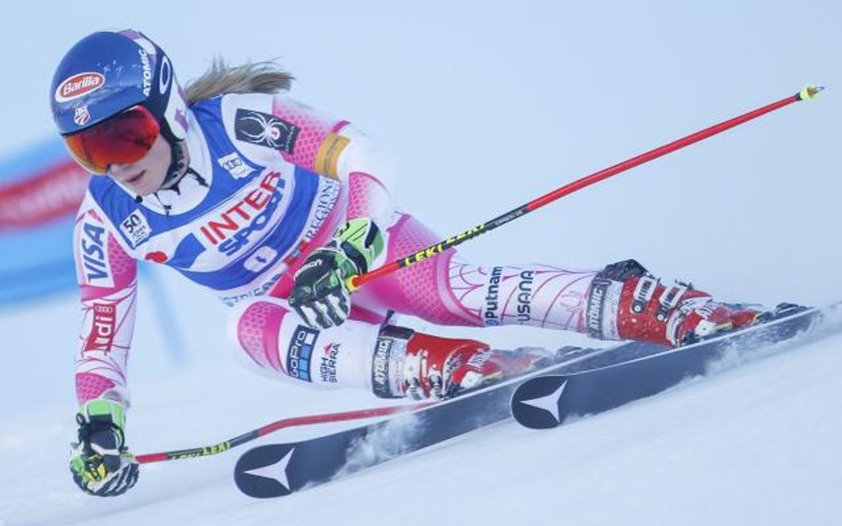 Mikaela Shiffrin w Sestriere.