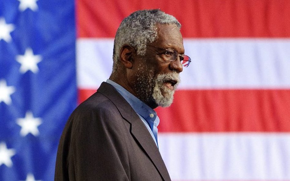 Bill Russell zmarł, mając 88 lat. Był 11-krotnym mistrzem NBA z drużyną Boston Celtics, mistrzem oli