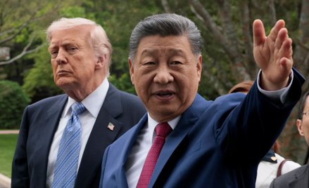 Prezydenci Chin i USA,  Xi Jinping i Donald Trump, rozmawiali w Pekinie