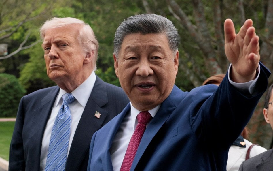 Prezydenci Chin i USA,  Xi Jinping i Donald Trump, rozmawiali w Pekinie