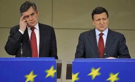Gordon Brown i Jose Manuel Barroso