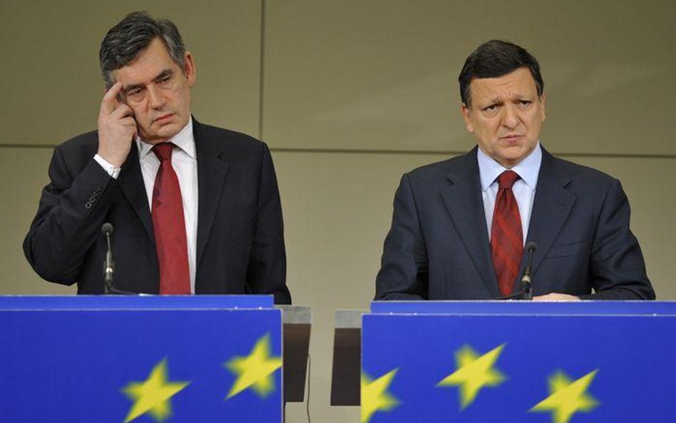 Gordon Brown i Jose Manuel Barroso