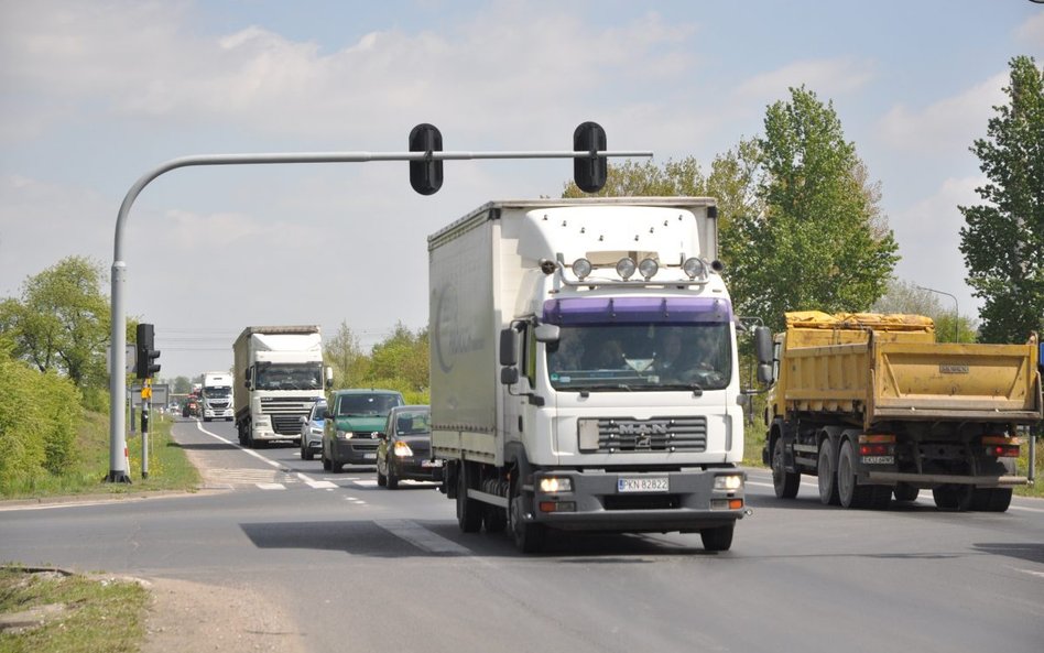 Nadchodzi trzęsienie ziemi dla transportu drogowego