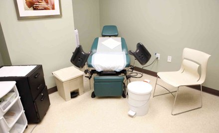 Gabinet w placówce Planned Parenthood w Houston, w Teksasie