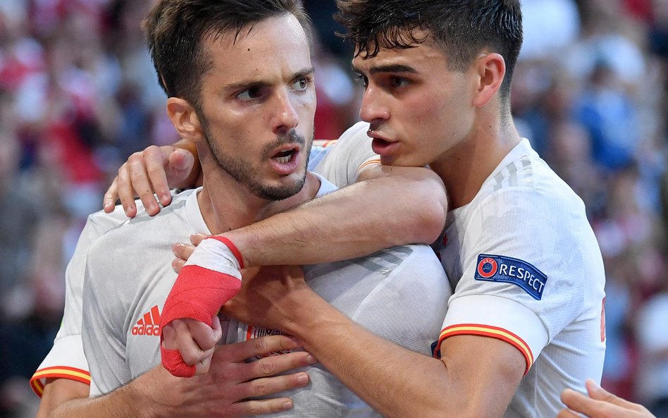 Pedri (z prawej) i Pablo Sarabia to nowa twarz Hiszpanii