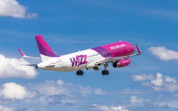 Wizz Air jest drugim największym przewoźnikiem lotniczym w Polsce