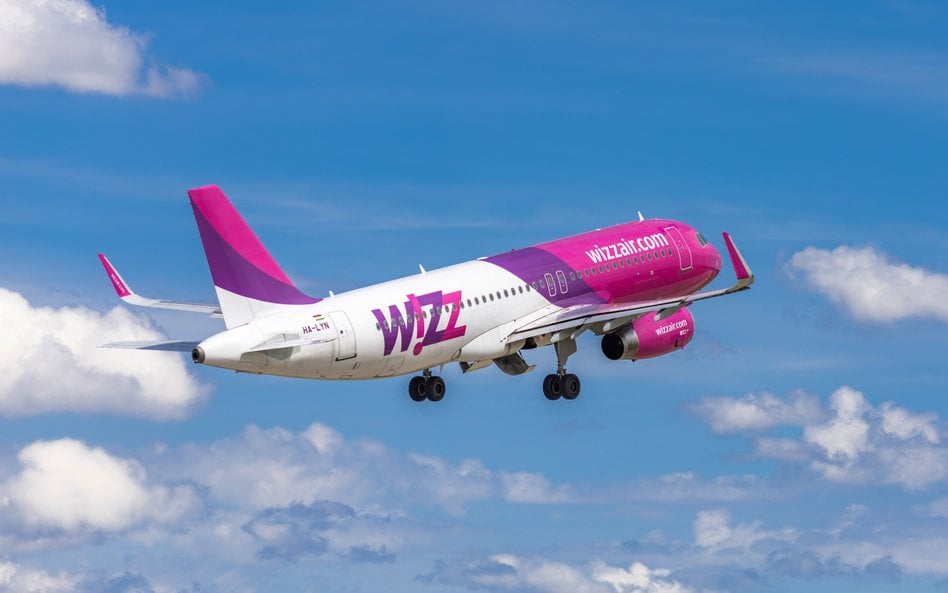Wizz Air jest drugim największym przewoźnikiem lotniczym w Polsce