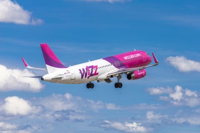 Wizz Air jest drugim największym przewoźnikiem lotniczym w Polsce