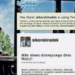 Radosław Sikorski na Twitterze prowadzi kampanię w prawyborach PO (www.twitter.com)