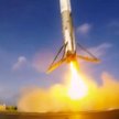 Ostatnie chwile rakiety przed nieudanym lądowaniem SpaceX