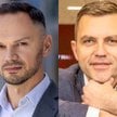 Dyrektorzy finansowi dwóch największych spółek z WIG-odzież: Marcin Bójko, wiceprezes LPP (z lewej) 