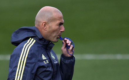 Pierwszy trening Zinedine Zidane'a z Królewskimi