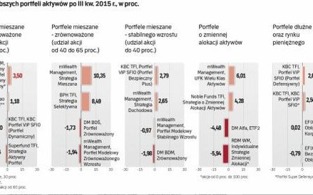 Na czym można było najwięcej zarobić, a na czym stracić? efekty zarządzania kapitałem klientów przez