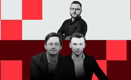 Dr Krzysztof Iwanek z Uniwersytetu w Białymstoku oraz Łukasz Zembik, analityk OANDA TMS Broker