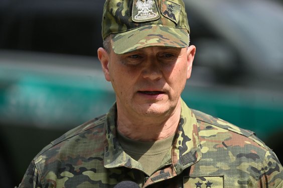 Komendant główny Straży Granicznej gen. dyw. SG Robert Bagan