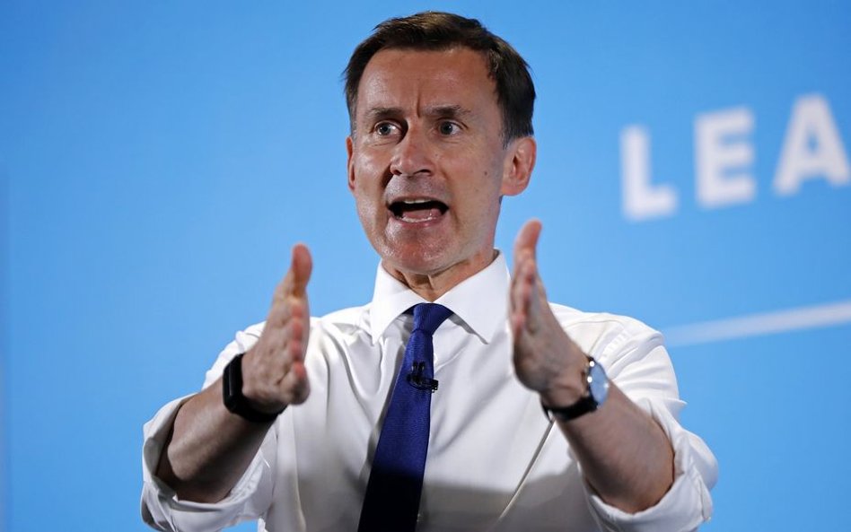 Jeremy Hunt, szef brytyjskiej dyplomacji