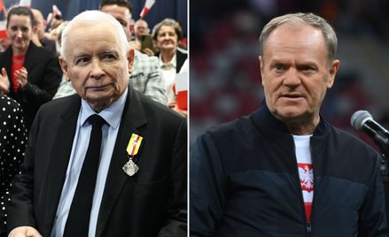 Jarosław Kaczyński i Donald Tusk